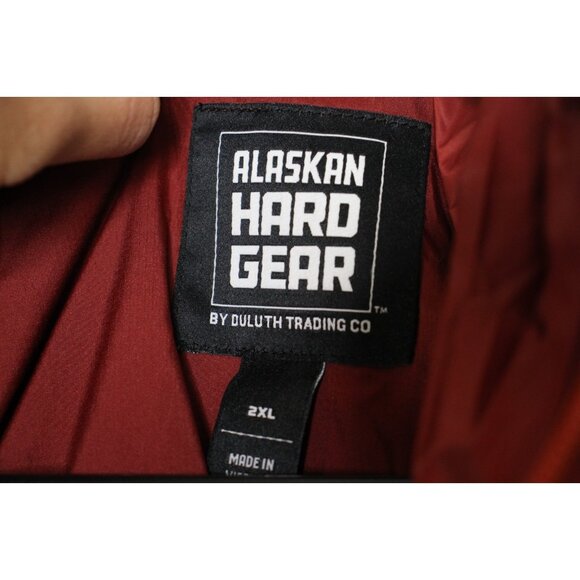 Alaskan Hardgear Mens 2XL Hooded Puffer Jacket H903 - Picture 3 of 6